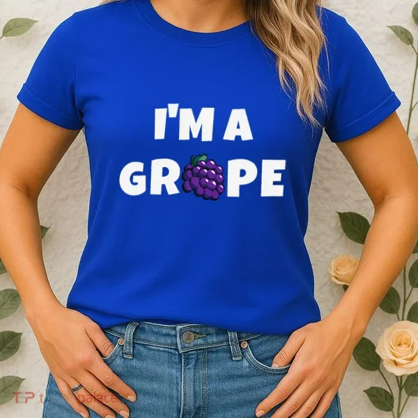 Im A Grape Halloween Grape Costume Women's T-Shirt