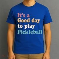 ItS A Good Days To Play Pickleball Lover Paddleball Sports Cool Gift T-Shirt thumb 3