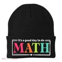 It's A Good Day To Do Math Teacher Test Day Back To School  Beanie thumb 0