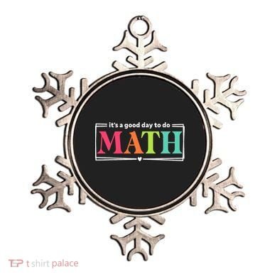 It's A Good Day To Do Math Teacher Test Day Back To School  Ornament