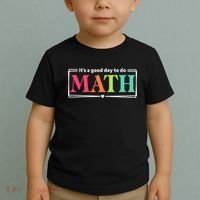 It's A Good Day To Do Math Teacher Test Day Back To School  Toddler T-Shirt thumb 2
