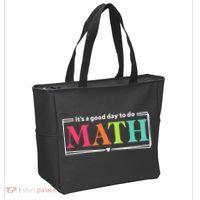 It's A Good Day To Do Math Teacher Test Day Back To School  Tote Bag thumb 2
