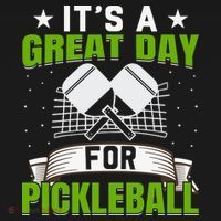 It's A Great Day Pickleball Paddle Gift Bucket Hat thumb 4