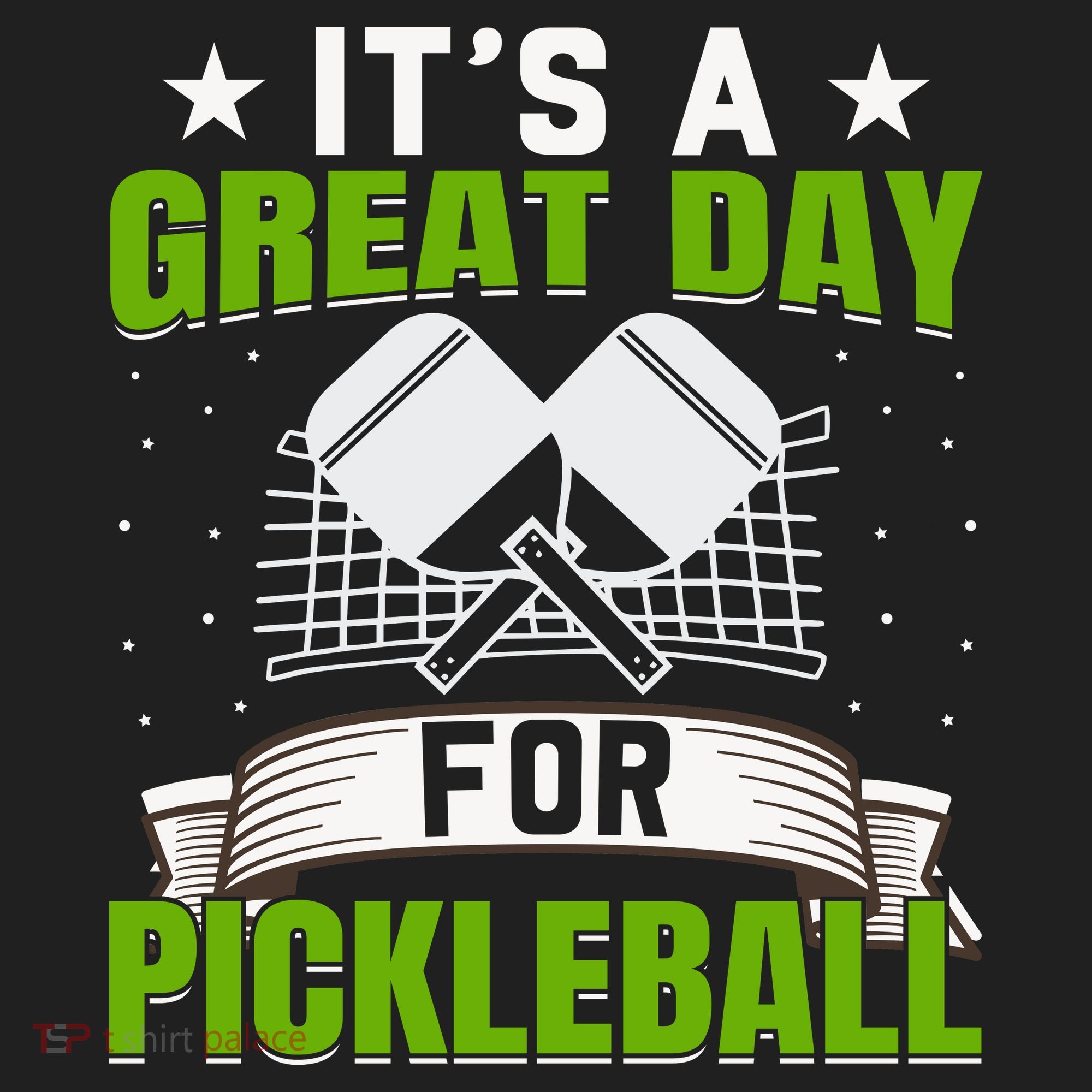 It's A Great Day Pickleball Paddle Gift Beanie