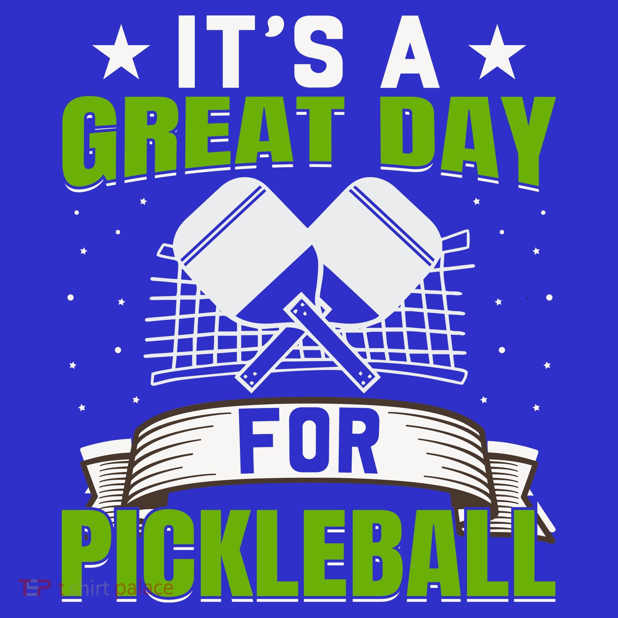 It's A Great Day Pickleball Paddle Gift Sweatshirt