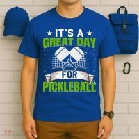 It's A Great Day Pickleball Paddle Gift T-Shirt thumb 6
