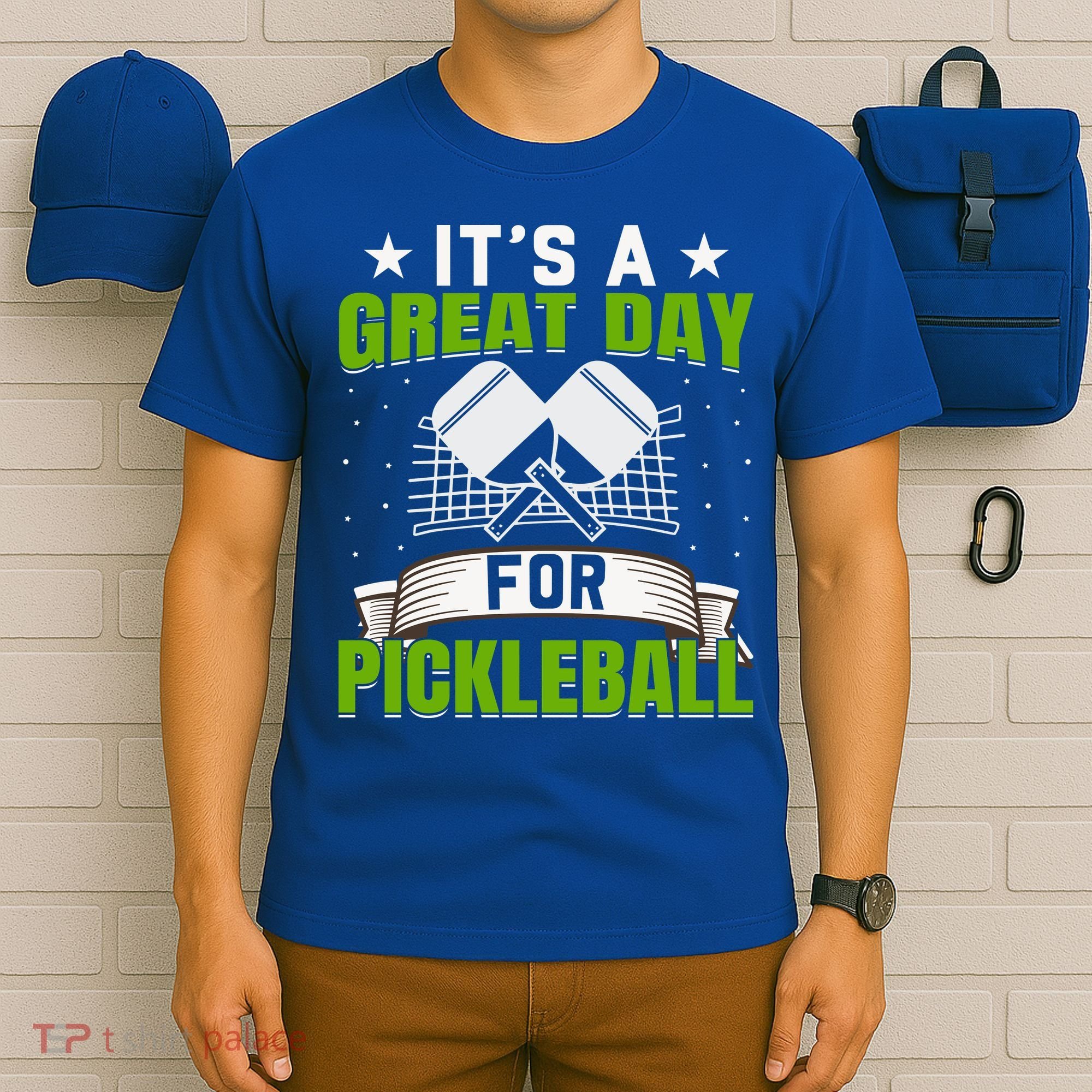 It's A Great Day Pickleball Paddle Gift T-Shirt
