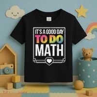 Its A Good Day To Do Math Teacher Test Day Back To School Toddler T-Shirt thumb 3