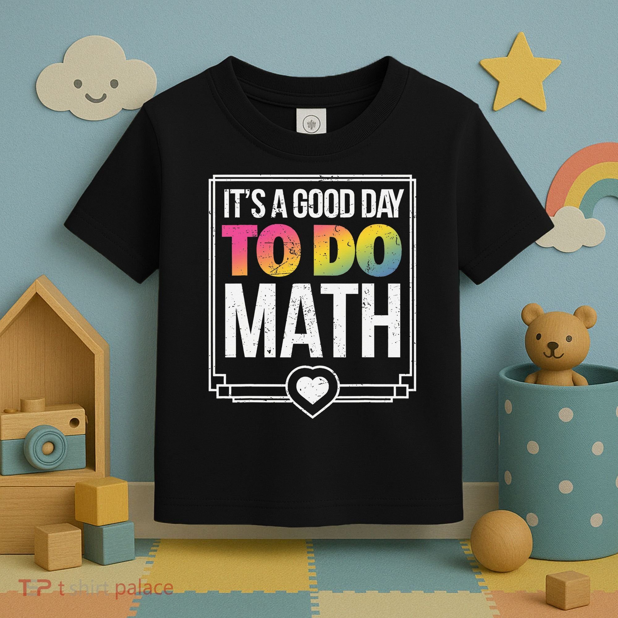 Its A Good Day To Do Math Teacher Test Day Back To School Toddler T-Shirt