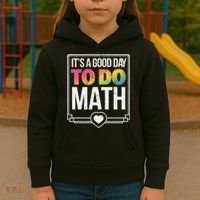 Its A Good Day To Do Math Teacher Test Day Back To School Kids Hoodie thumb 3