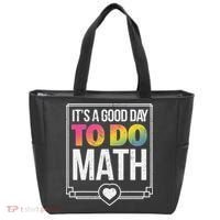 Its A Good Day To Do Math Teacher Test Day Back To School Tote Bag thumb 0