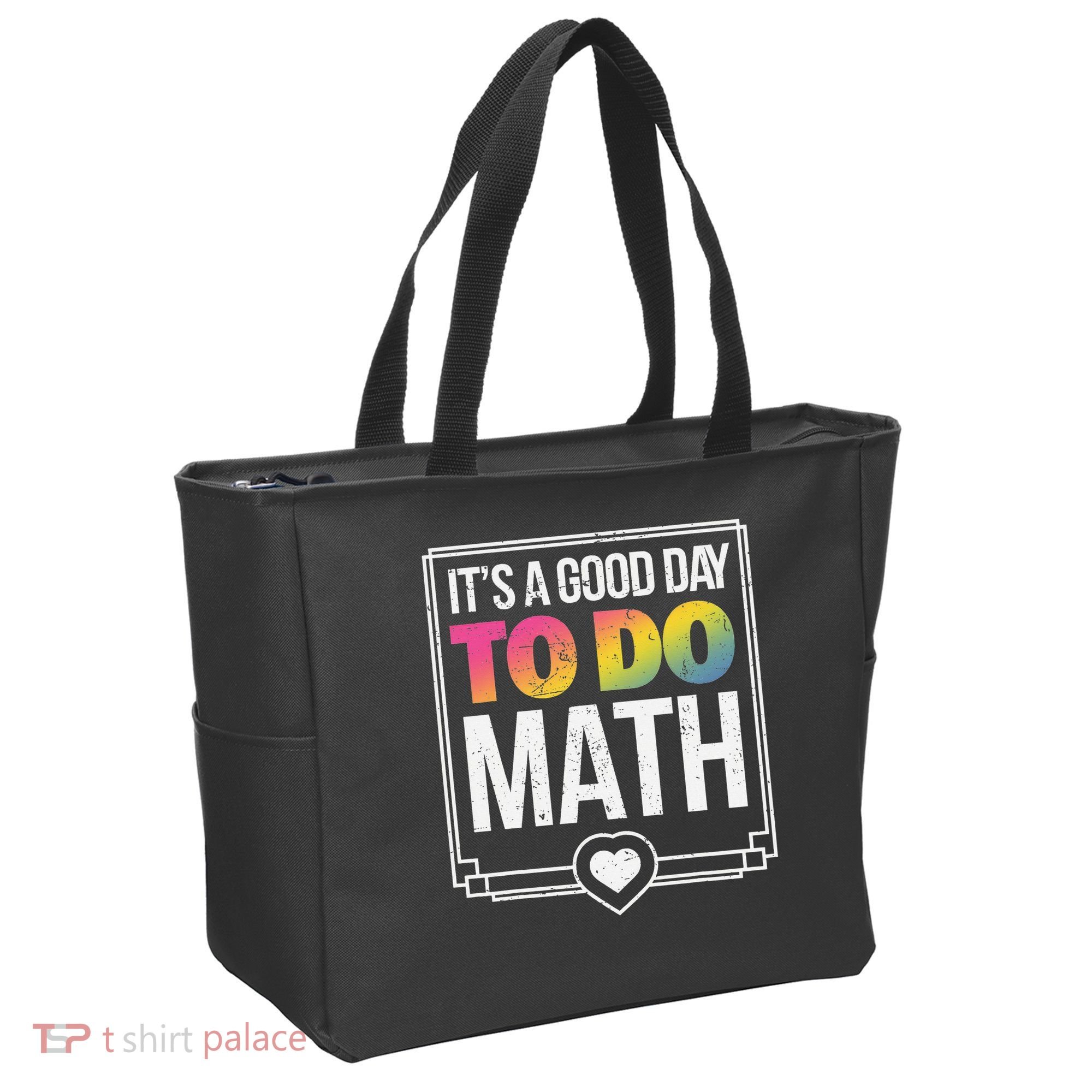 Its A Good Day To Do Math Teacher Test Day Back To School Tote Bag