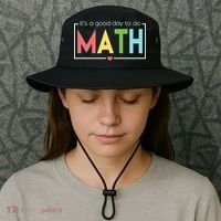Its A Good Day To Do Math Bucket Hat thumb 3