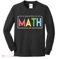 Its A Good Day To Do Math Kids Long Sleeve Shirt thumb 0