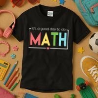 Its A Good Day To Do Math Kids T-Shirt thumb 3