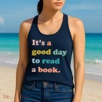 It's A Good Day To Read A Book Women's Tank Top thumb 2