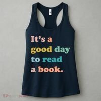 It's A Good Day To Read A Book Women's Tank Top thumb 3
