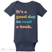 It's A Good Day To Read A Book Baby Bodysuit thumb 0