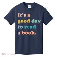 It's A Good Day To Read A Book Kids T-Shirt thumb 0
