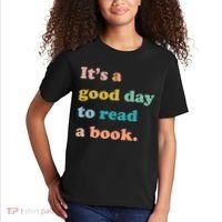 It's A Good Day To Read A Book Kids T-Shirt thumb 2
