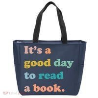 It's A Good Day To Read A Book Tote Bag thumb 0
