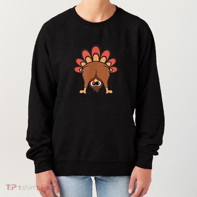 It AinT Gonna Stuff Itself Turkey Funny Thanksgiving Women's Sweatshirt