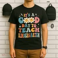 It's A Good Day To Teach Kindergarten Teacher Back To School T-Shirt thumb 6
