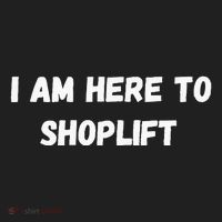 I Am Here To Shoplift Funny Meme Offensive Beanie thumb 2