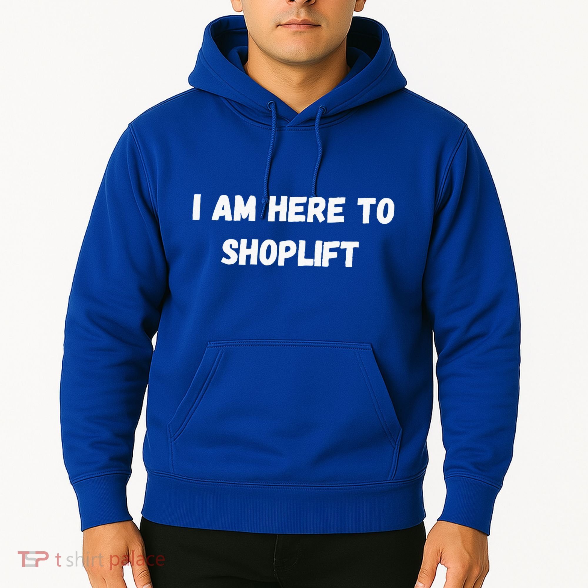 I Am Here To Shoplift Funny Meme Offensive Hoodie