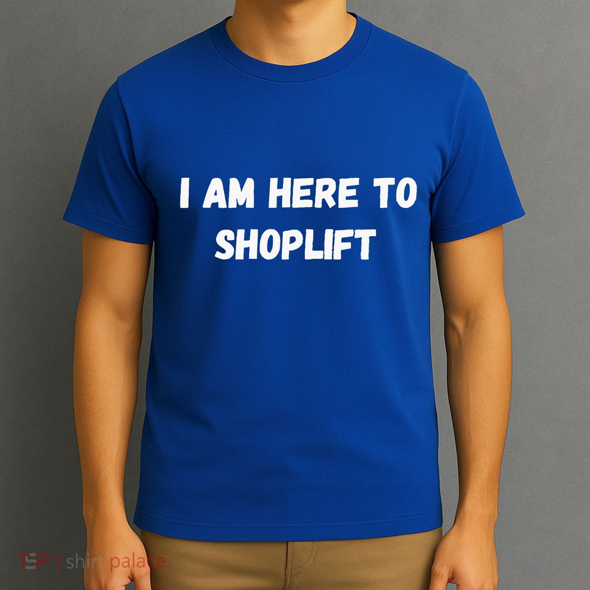 I Am Here To Shoplift Funny Meme Offensive T-Shirt