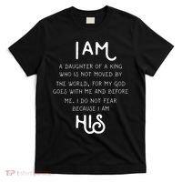 I Am His A Daughter Of A King Quote T-Shirt thumb 0