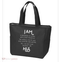I Am His A Daughter Of A King Quote Tote Bag thumb 3