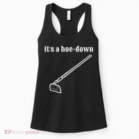 It's A HoeDown Funny Garden Saying Gardener Gardening Women's Tank Top thumb 0