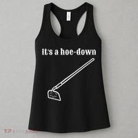 It's A HoeDown Funny Garden Saying Gardener Gardening Women's Tank Top thumb 3