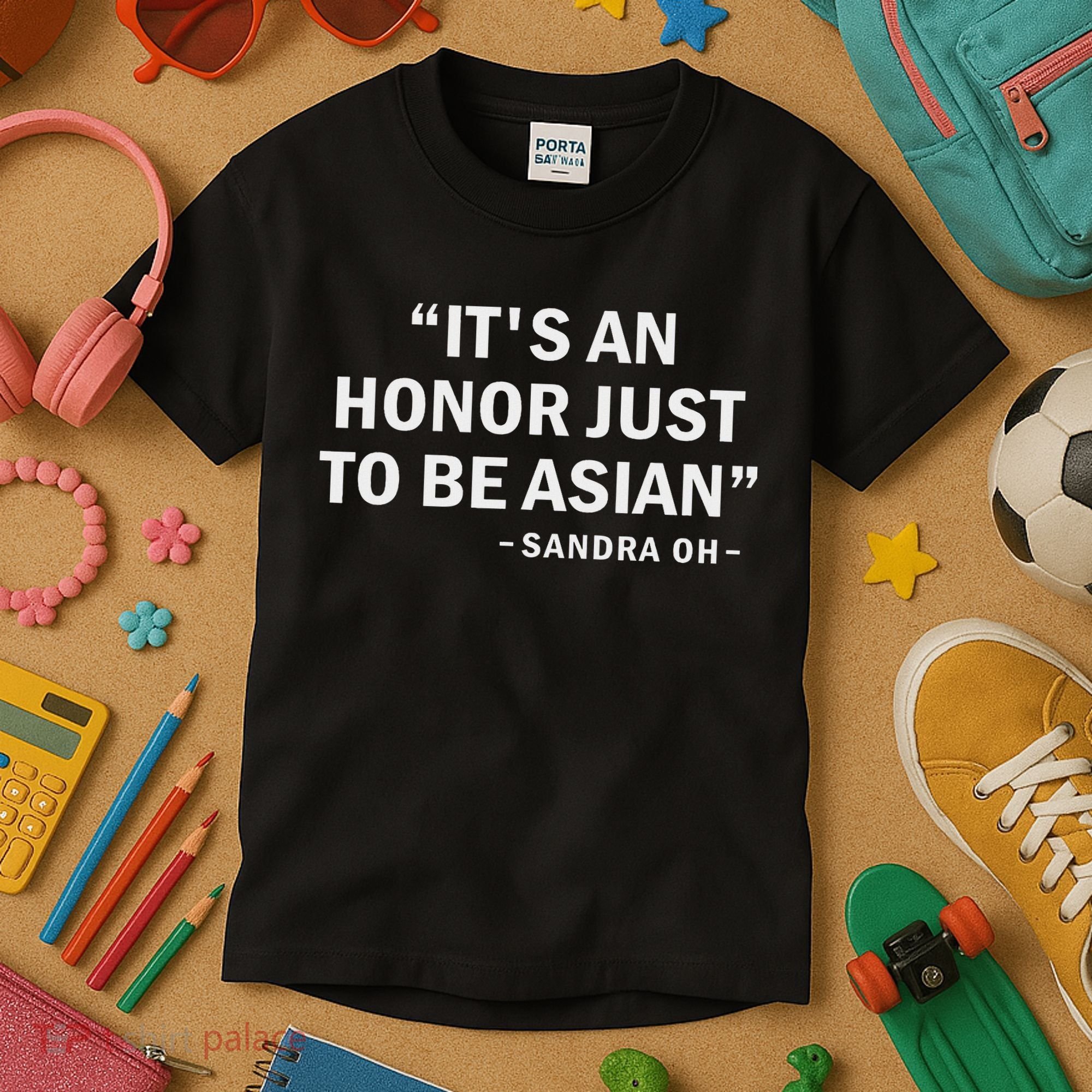 It's An Honor Just To Be Asian Best Saying Outfit Kids T-Shirt