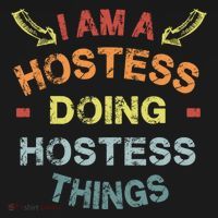 Im A Hostess Doing Hostess Things Cool Funny Christmas Gift Meaningful Gift Backpack thumb 2