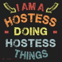 Im A Hostess Doing Hostess Things Cool Funny Christmas Gift Meaningful Gift Beanie thumb 2