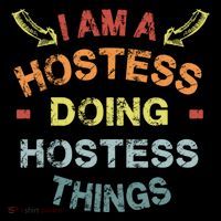 Im A Hostess Doing Hostess Things Cool Funny Christmas Gift Meaningful Gift Women's Hoodie thumb 2