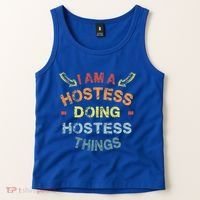 Im A Hostess Doing Hostess Things Cool Funny Christmas Gift Meaningful Gift Tank Top thumb 2