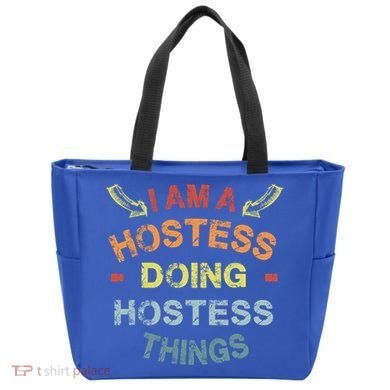Im A Hostess Doing Hostess Things Cool Funny Christmas Gift Meaningful Gift Tote Bag
