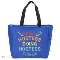 Im A Hostess Doing Hostess Things Cool Funny Christmas Gift Meaningful Gift Tote Bag thumb 0