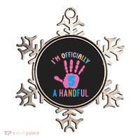 IM A Handful Five 5th Birthday Girl Boy Ornament thumb 0