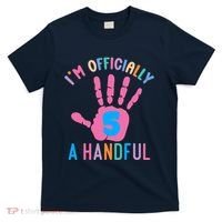 IM A Handful Five 5th Birthday Girl Boy T-Shirt thumb 0