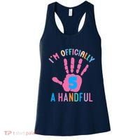 IM A Handful Five 5th Birthday Girl Boy Women's Tank Top thumb 0