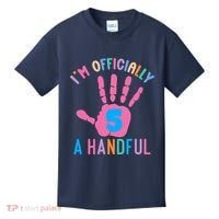 IM A Handful Five 5th Birthday Girl Boy Kids T-Shirt thumb 0