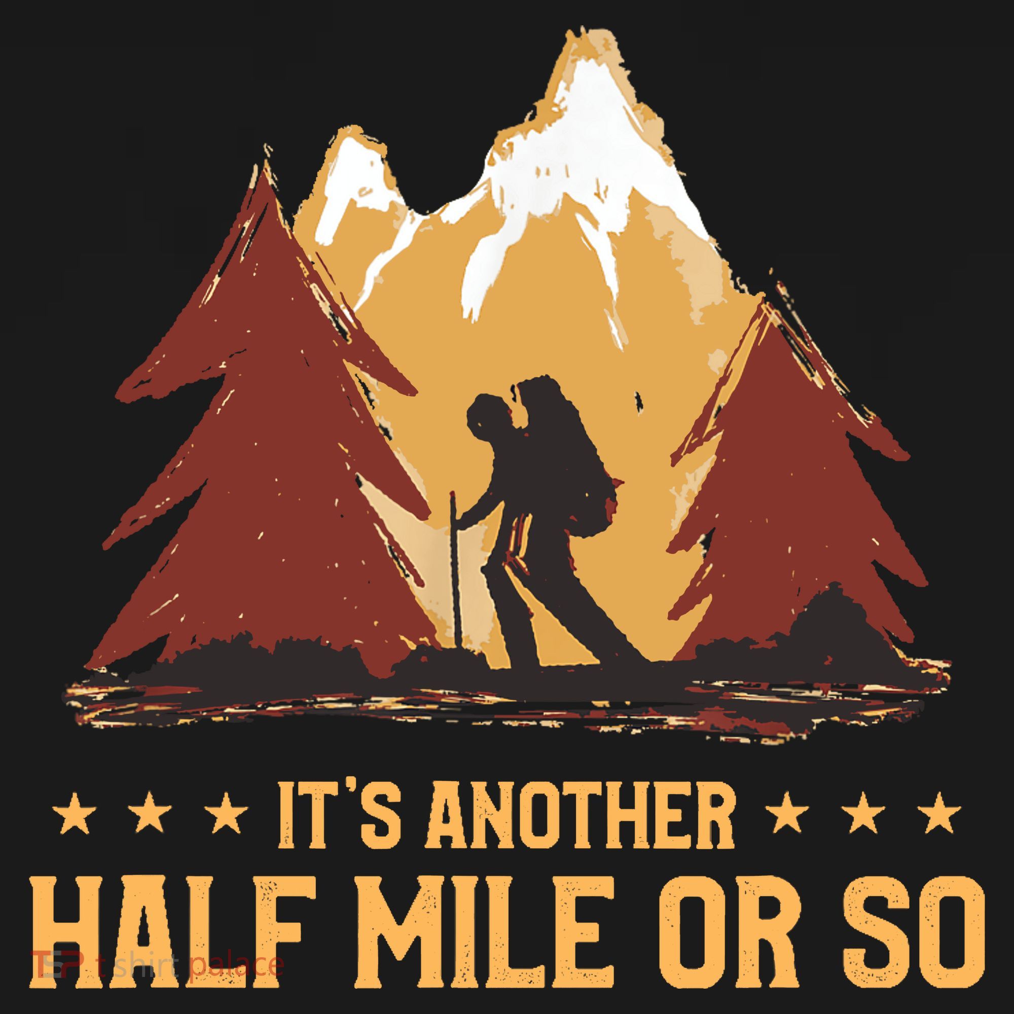 ItS Another Half Mile Or So Funny Climbing Hike Hiking Ornament