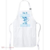 I'm A Hooker On The Weekends Fishing Fish Lover Apron thumb 0