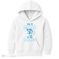 I'm A Hooker On The Weekends Fishing Fish Lover Kids Hoodie thumb 0