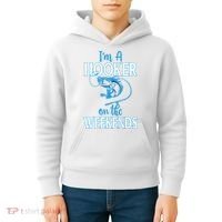 I'm A Hooker On The Weekends Fishing Fish Lover Kids Hoodie thumb 4