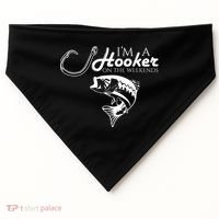I'm A Hooker On The Weekends Fishing Gift USA-Made Doggie Bandana thumb 0